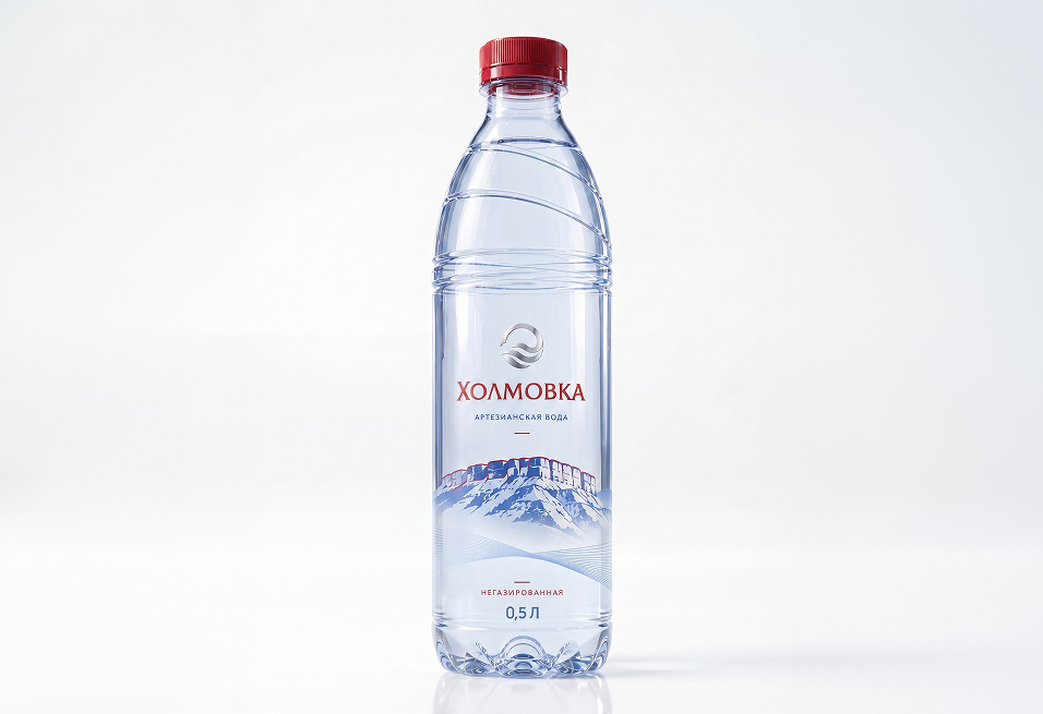 Вода питьевая «Холмовка» негазированная 0,5 л, пластик