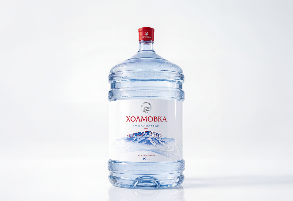 Вода питьевая «Холмовка» негазированная 19 л, пластик