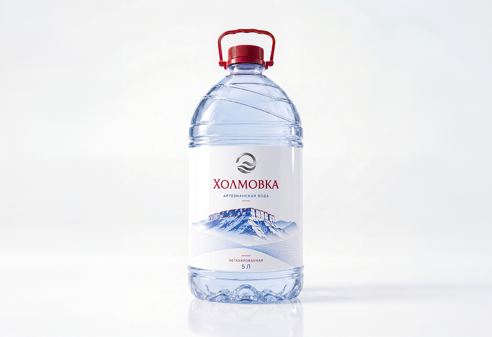 Вода питьевая «Холмовка» негазированная 5 л, пластик